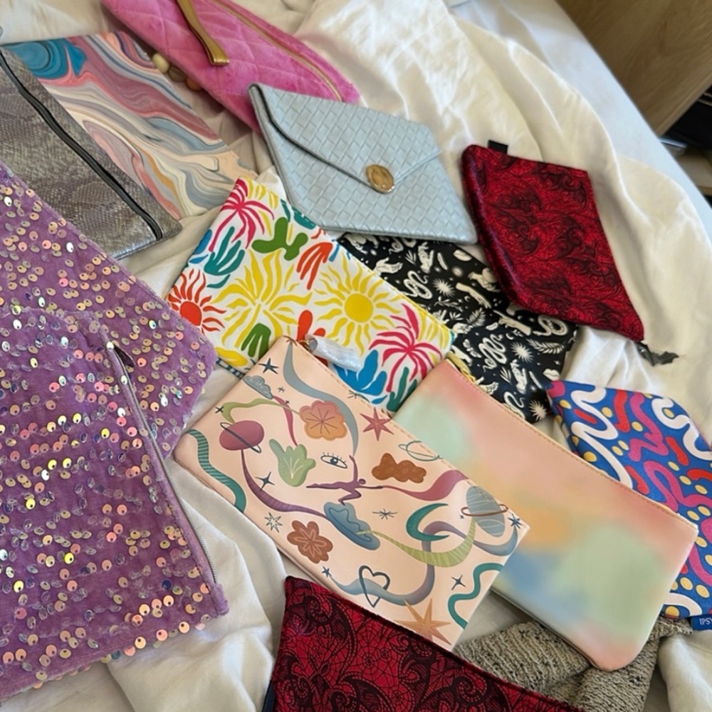 FREE GIFT OPTION with Purchase $40+! *Ipsy Beauty Bags ~ Colorful Goodie Bags~